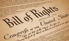 photo of the bill of rights