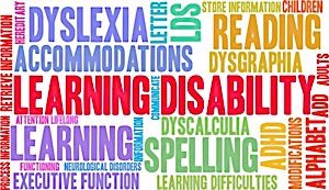 text learning disability mantally handicapped