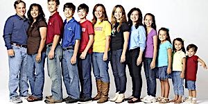 family with ten kids