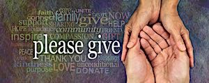 advertisment asking for charity