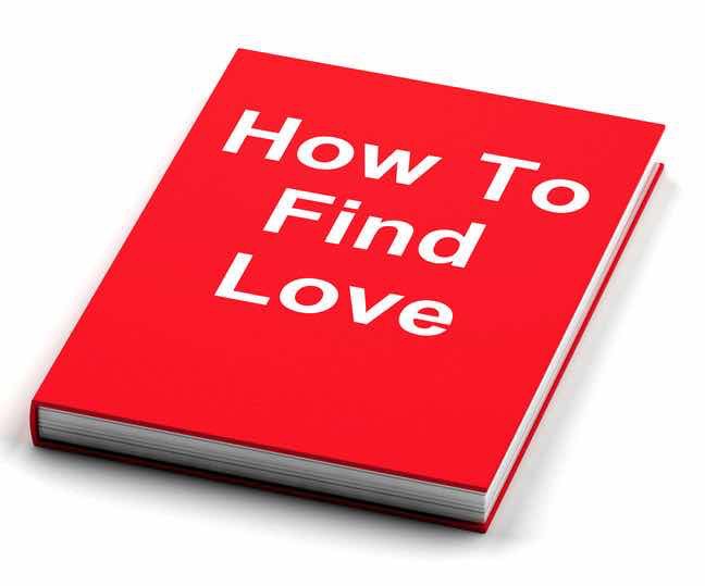 book titled how to find love
