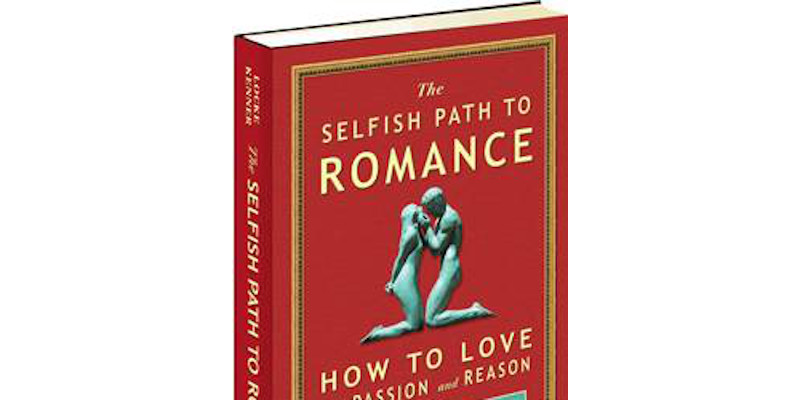 Book titled the selfish path to romance