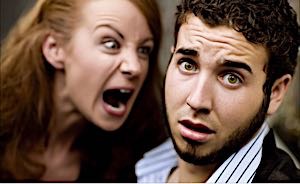 pregnant woman angry at jobless husband